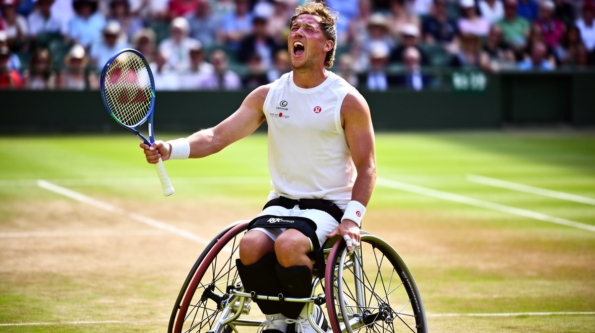 TOP1体育平台 - 温网轮椅组2026：英国选手阿尔菲·休伊特逆转费尔南德斯 闯入决赛 - TOP1体育 文章头图